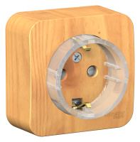 BLNRA111115 Systeme Electric Schneider Blanca накладной монтаж цвет ясень