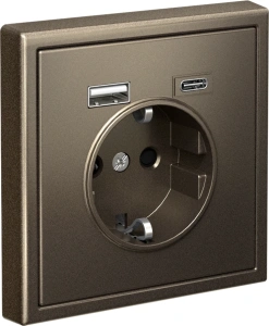 GAL000632 Systeme Electric Schneider Electric ArtGallery цвет мокко