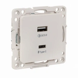 EYR-2USB-type-C EKF PROxima EKF EKF Стокгольм цвет белый