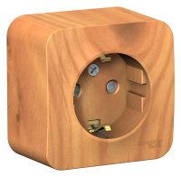 BLNRA011115 Systeme Electric Schneider Blanca накладной монтаж цвет ясень