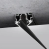 Slim Magnetic Шинопровод в натяжной потолок с декоративными вставками черный (3м) 85242/00 Elektrostandard 85242/00