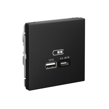 GAL001029 Systeme Electric Schneider Electric ArtGallery цвет карбон