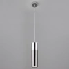 Светодиодный подвесной светильник в стиле лофт Eurosvet 50135/1 LED хром/черный жемчуг