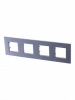 4 постовая рамка белая ABB Zenit 2CLA227400N1101