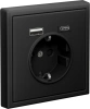 GAL001032 Systeme Electric Schneider Electric ArtGallery цвет карбон