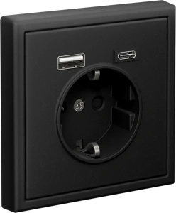 GAL001032 Systeme Electric Schneider Electric ArtGallery цвет карбон
