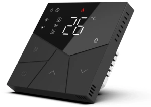 Терморегулятор Warmshtein Line Wi-Fi черный (CN2660)
