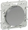 Выключатель одноклавишный 10 AX Odace Schneider Electric алюминий S53R201
