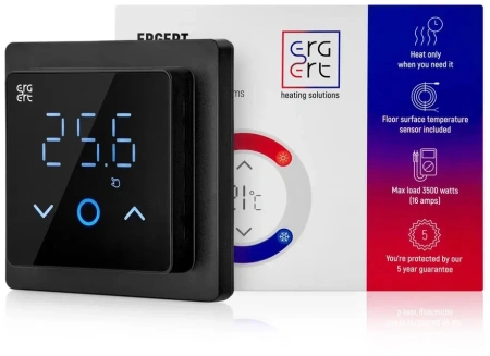 Терморегулятор Ergert FLOOR CONTROL 380 black (ETR38009005)