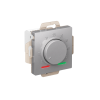 Термостат электронный для теплого пола Systeme Electric AtlasDesign, с датчиком, 10 A, механизм, АЛЮМИНИЙ ATN000335