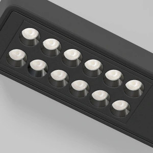 Светильник потолочный светодиодный Tend 16W 4000K черный Elektrostandard 25115/LED