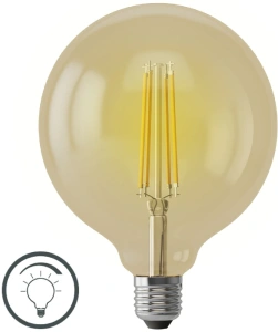 Ретро лампа диммируемая Voltega Globe E27 8W 2800K 6838