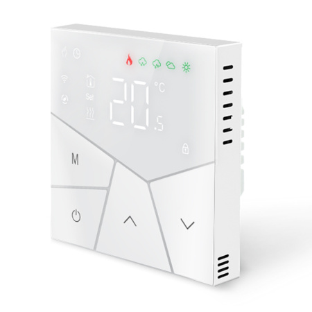 Терморегулятор Warmshtein Line Wi-Fi белый (CN2659)