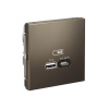 GAL000629 Systeme Electric Schneider Electric ArtGallery цвет мокко