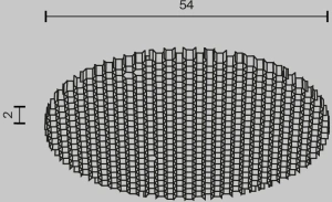 Светофильтр для светильника HoneyComb Maytoni Focus Led HoneyComb-D52