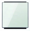 Выключатель 1-клав. + подс. стекло белое ABB Sky Niessen 2CLA810100A1001|2CLA850130A2101|2CLA819202A1001