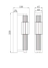 Бра Maytoni Verticale MOD308WL-L9GN3K
