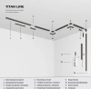 Titan Line Коннектор угловой внутренний для накладного шинопровода титан Elektrostandard 85225/00