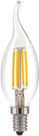 Филаментная светодиодная лампа Dimmable "Свеча на ветру" CW35 5W 4200K E14 Elektrostandard BLE1424