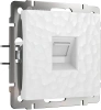 Розетка Ethernet RJ-45 белый Werkel Встраиваемые механизмы Hammer белые W1281001