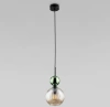 Подвесной светильник со стеклянным плафоном TK Lighting 11145 Sophia Green Cognac