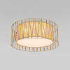 Потолочный светильник с тканевым плафоном TK Lighting 11464 Harmony Sabia
