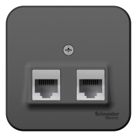 BLNIA045116 Systeme Electric Schneider Blanca накладной монтаж цвет антрацит