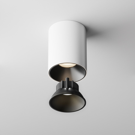 Декоративная черная рамка-отражатель для светильников серии Alfa LED Maytoni Accessories Ring8-10W-RD-B