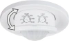 Инфракрасный датчик движения 8м 1200W 360° IP20 Elektrostandard SNS-M-12 белый