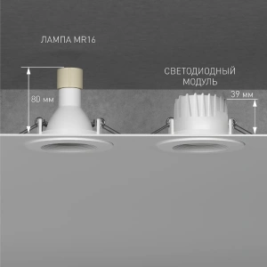 Светодиодный модуль 9W 4000K 60° Elektrostandard BMGU1007