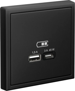 GAL001029 Systeme Electric Schneider Electric ArtGallery цвет карбон