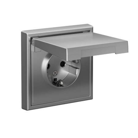 GAL000946 Systeme Electric Schneider Electric ArtGallery цвет сталь