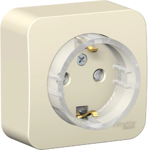 BLNRA111112 Systeme Electric Schneider Blanca накладной монтаж цвет молочный