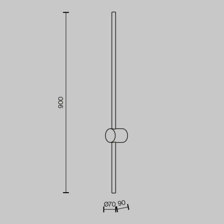 Светильник светодиодный Maytoni Light stick MOD237WL-L11BS3K