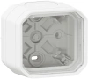 Коробка для накладного монтажа Legrand Plexo с сальниками цвет - белый 069689L