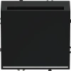 Выключатель карточный 16А Voltum S70 черный матовый Soft touch пластик (VLS010708)
