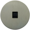 Интернет розетка RJ45 внутр. монтажа АРТ (никель) Salvador ART EU010106